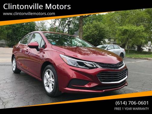 Burgundy 2017 Chevrolet Cruze LT