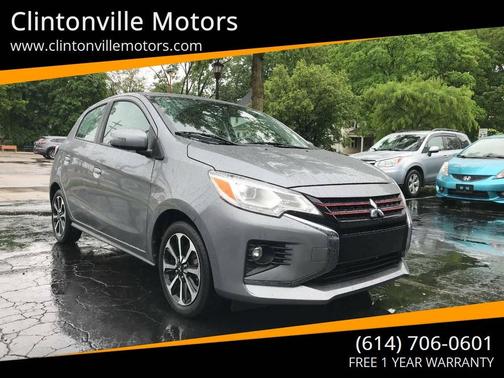 Mercury Gray Metallic 2023 Mitsubishi Mirage SE