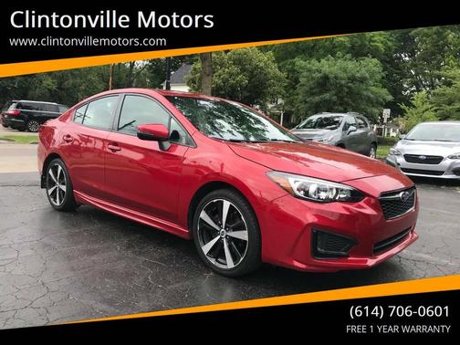 Red 2017 Subaru Impreza 2.0i Sport
