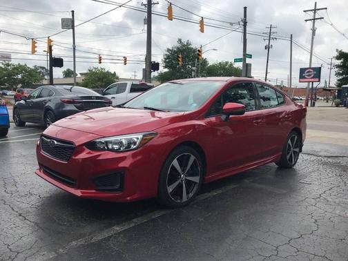 Red 2017 Subaru Impreza 2.0i Sport