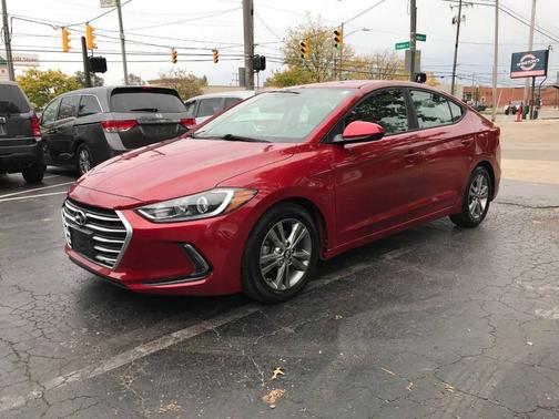 Red 2017 Hyundai ELANTRA SE Value Edition