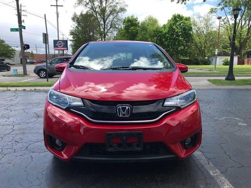 Red 2016 Honda Fit LX