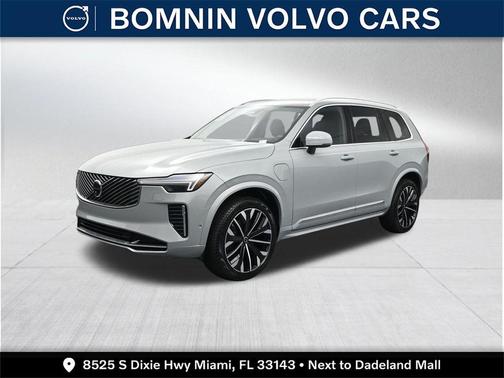 Gray Metallic 2025 Volvo XC90 Plug-In Hybrid T8 Plus 6-Seater