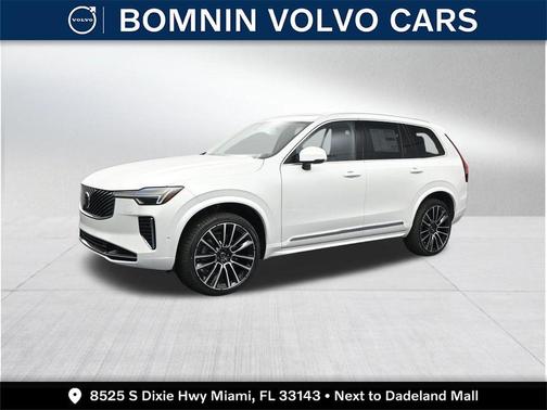 Crystal White Pearl 2026 Volvo XC90 B6 Plus 7-Seater