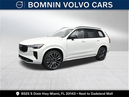 Crystal White Pearl 2026 Volvo XC90 B6 Ultra Dark Theme 7-Seater