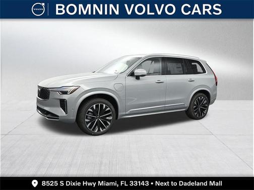 Gray Metallic 2026 Volvo XC90 Plug-In Hybrid T8 Plus 7-Seater