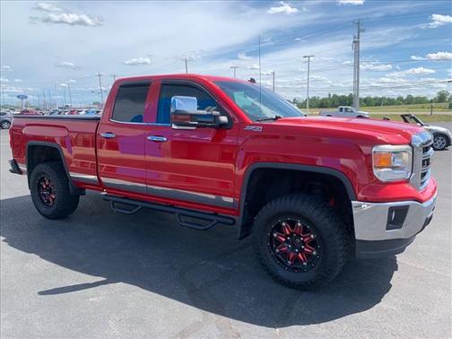 Red 2014 GMC Sierra 1500 SLE
