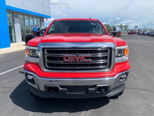 Red 2014 GMC Sierra 1500 SLE