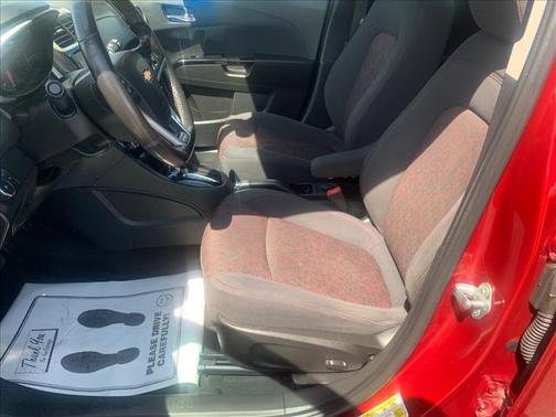 Cajun Red Tintcoat 2017 Chevrolet Sonic LT