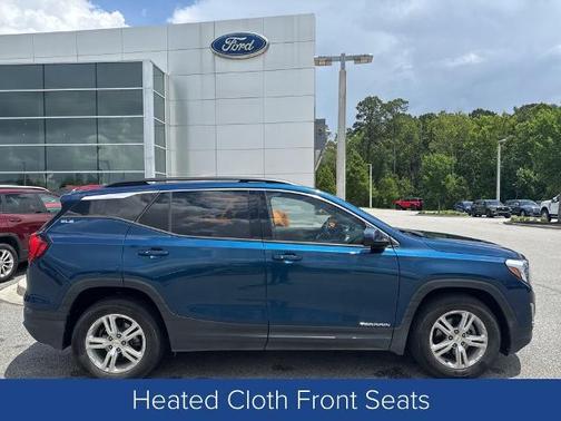 Blue Emerald Metallic 2020 GMC Terrain SLE