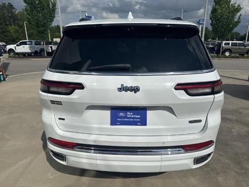 Bright White Clearcoat 2022 Jeep Grand Cherokee OVERLAND