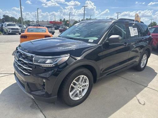 AGATE BLACK METALLIC 2026 Ford Explorer ACTIVE