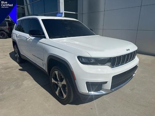 Bright White Clearcoat 2024 Jeep Grand Cherokee LIMITED