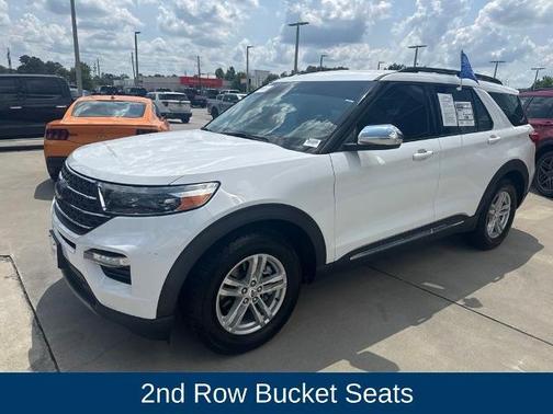 OXFORD WHITE 2021 Ford Explorer XLT
