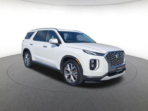 Hyper White 2020 Hyundai PALISADE SEL