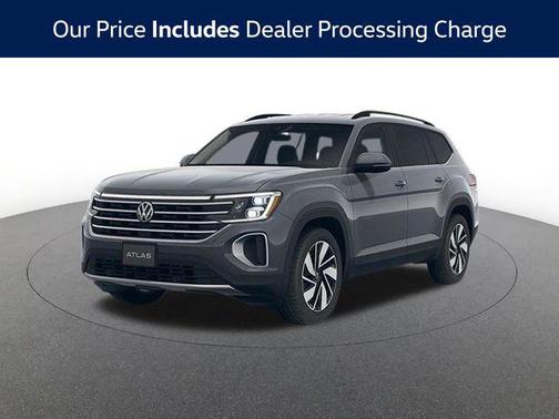 Pure Gray 2026 Volkswagen Atlas 2.0T SE w/Technology 4MOTION