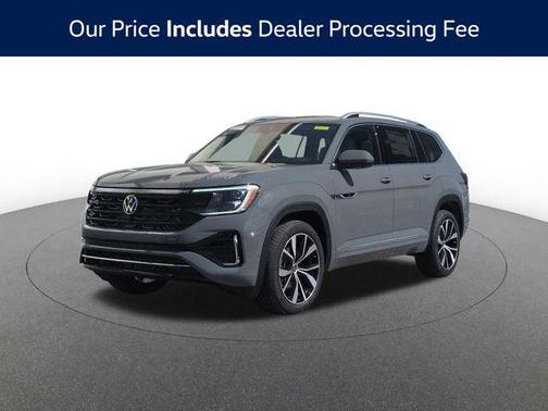 Pure Gray 2026 Volkswagen Atlas 2.0T SEL Premium R-Line 4MOTION