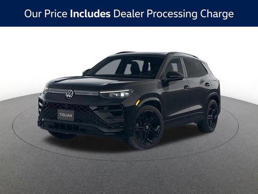 Avocado Green w/Deep Black Roof 2026 Volkswagen Tiguan 2.0T SE R-Line Black 4MOTION