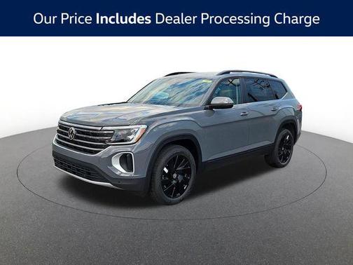Pure Gray 2026 Volkswagen Atlas 2.0T SE w/Technology 4MOTION