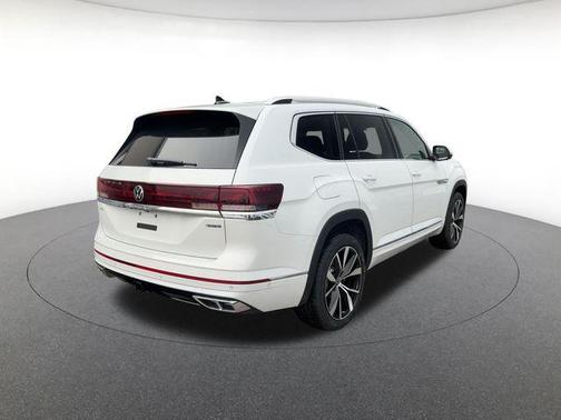 Opal White 2026 Volkswagen Atlas 2.0T SEL Premium R-Line 4MOTION