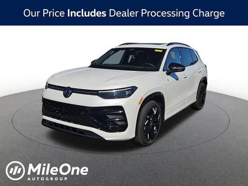 Opal White 2026 Volkswagen Tiguan 2.0T SE R-Line Black