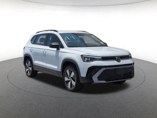 Pure White 2026 Volkswagen Taos S
