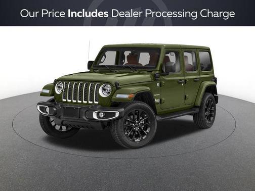 Sarge Green Clearcoat 2021 Jeep Wrangler Unlimited 4xe Sahara