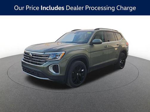 Avocado Green Pearl 2026 Volkswagen Atlas 2.0T SE w/Technology 4MOTION