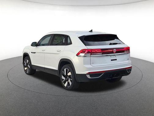 Opal White 2026 Volkswagen Atlas Cross Sport 2.0T SE w/Technology 4MOTION