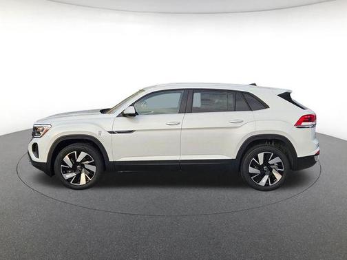 Opal White 2026 Volkswagen Atlas Cross Sport 2.0T SE w/Technology 4MOTION