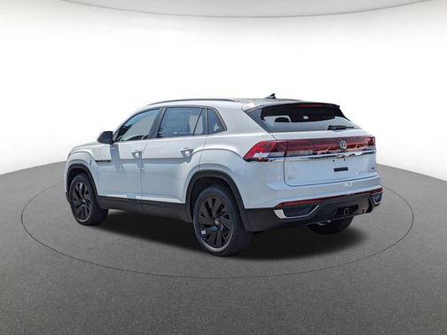 Opal White 2026 Volkswagen Atlas Cross Sport 2.0T SE w/Technology 4MOTION