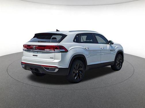 Opal White 2026 Volkswagen Atlas Cross Sport 2.0T SE w/Technology 4MOTION