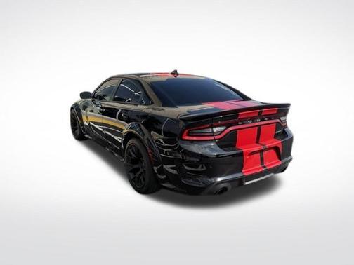 Pitch Black Clearcoat 2023 Dodge Charger SRT Hellcat Widebody