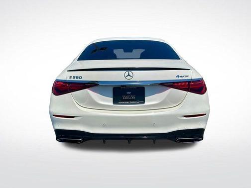 Diamond White 2021 Mercedes-Benz S-Class S 580 4MATIC