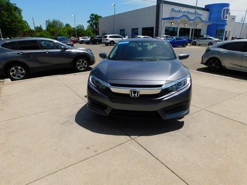 Modern Steel Metallic 2017 Honda Civic LX