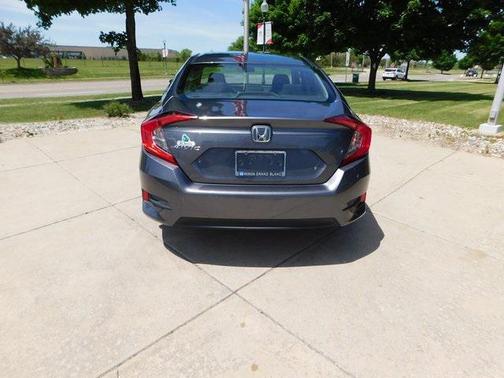 Modern Steel Metallic 2017 Honda Civic LX