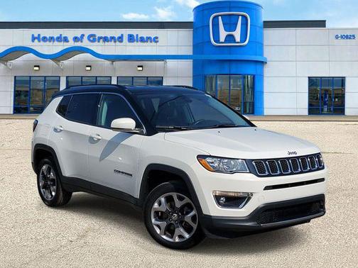 White Clearcoat 2020 Jeep Compass Limited