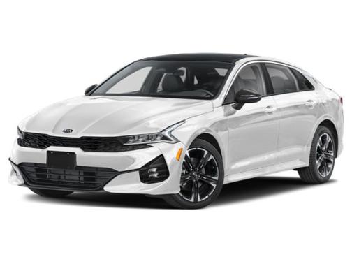 Glacial White Pearl 2021 Kia K5 GT-Line