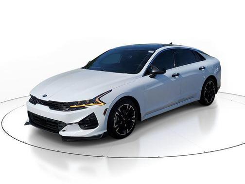Glacial White Pearl 2021 Kia K5 GT-Line