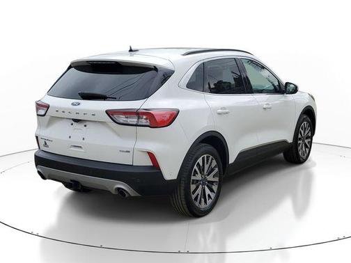 White Metallic 2020 Ford Escape Titanium