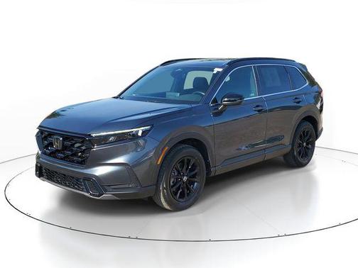 Meteorite Gray Metallic 2024 Honda CR-V Hybrid Sport AWD
