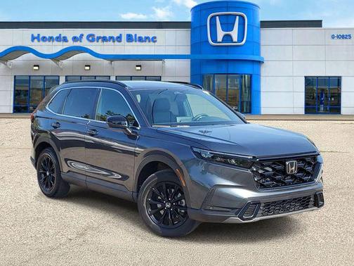 Meteorite Gray Metallic 2024 Honda CR-V Hybrid Sport AWD