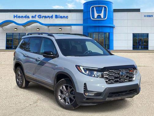 Sonic Gray Pearl 2024 Honda Passport TrailSport