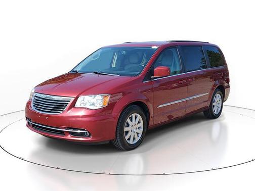 Deep Cherry Red Crystal Pearlcoat 2016 Chrysler Town & Country Touring
