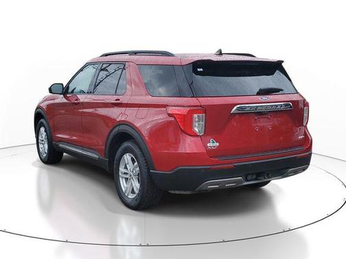 Red Metallic 2021 Ford Explorer XLT