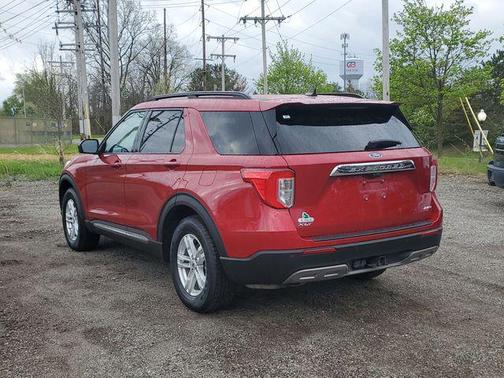 Red Metallic 2021 Ford Explorer XLT