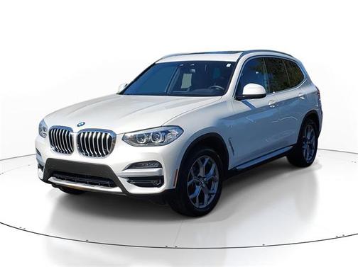 Mineral White Metallic 2020 BMW X3 xDrive30i