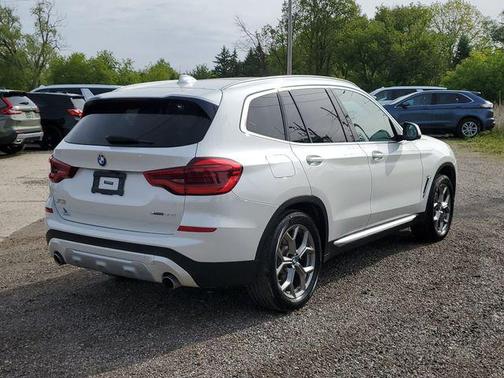 Mineral White Metallic 2020 BMW X3 xDrive30i