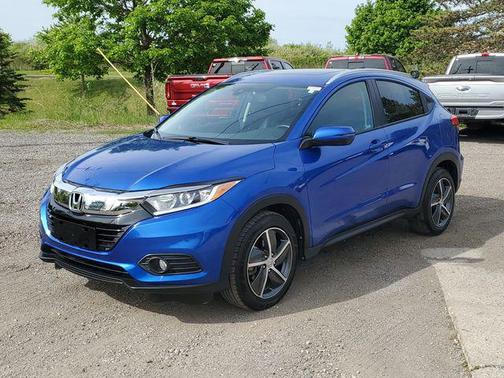 Aegean Blue Metallic 2022 Honda HR-V EX-L