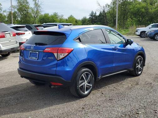 Aegean Blue Metallic 2022 Honda HR-V EX-L